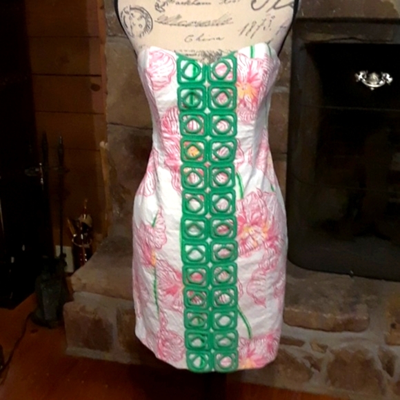 Lilly Pulitzer Dresses & Skirts - Lilly Pulitzer strapless Angela dress
